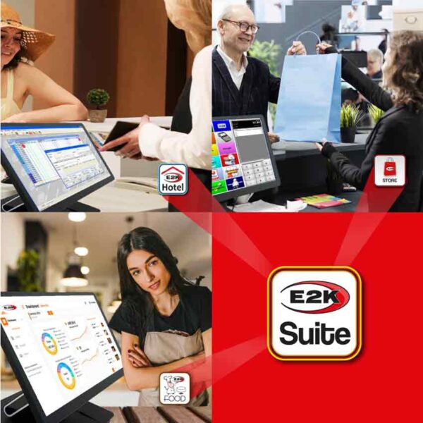 E2K Suite la soluzione per le multi attività nell'ambito HoReCa | Retail