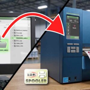 Software per la stampa variabile automatica: E2K Spooler