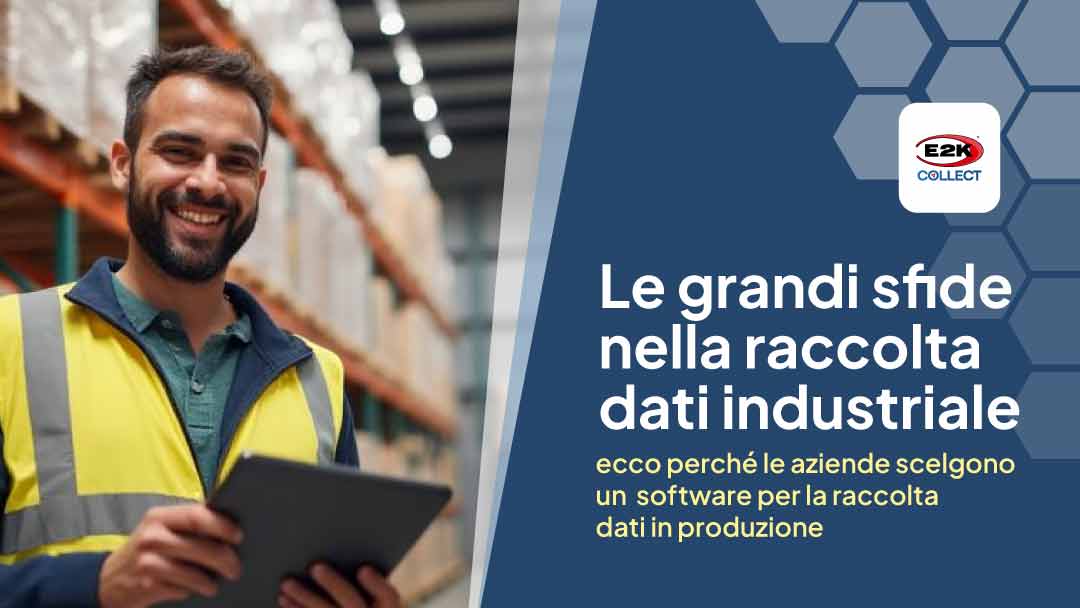 4 sfide della raccolta dati idustriale
