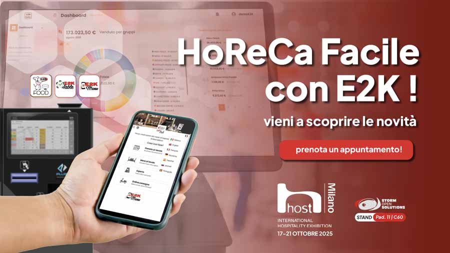 Storm Open Solutions a Host Milano 2025: innovazione software per la ristorazione e l’hospitality