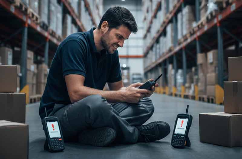 problemi con la gestione della flotta di dispositivi