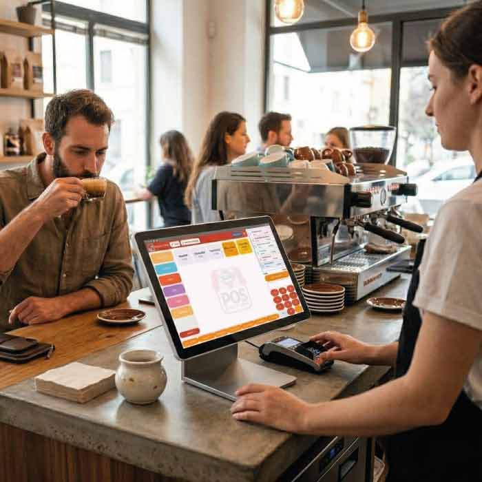 E2K POS - Punto cassa per caffetterie e bar