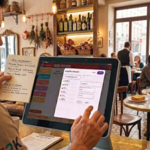 E2K POS gestione autonoma del menu